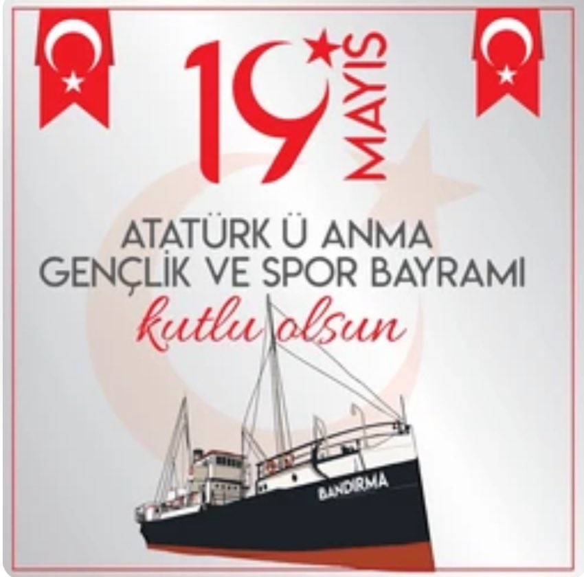 Türk Milletimizin ve Türk gençliğimizin #19Mayıs Atatürk’ü Anma, Gençlik ve Spor Bayramı’nı kutluyor, Büyük Önder #MustafaKemalAtatürk ve Kurtuluş Savaşı’nın tüm kahramanlarını, şehitlerimizi saygı, minnet ve rahmet ile anıyorum.
