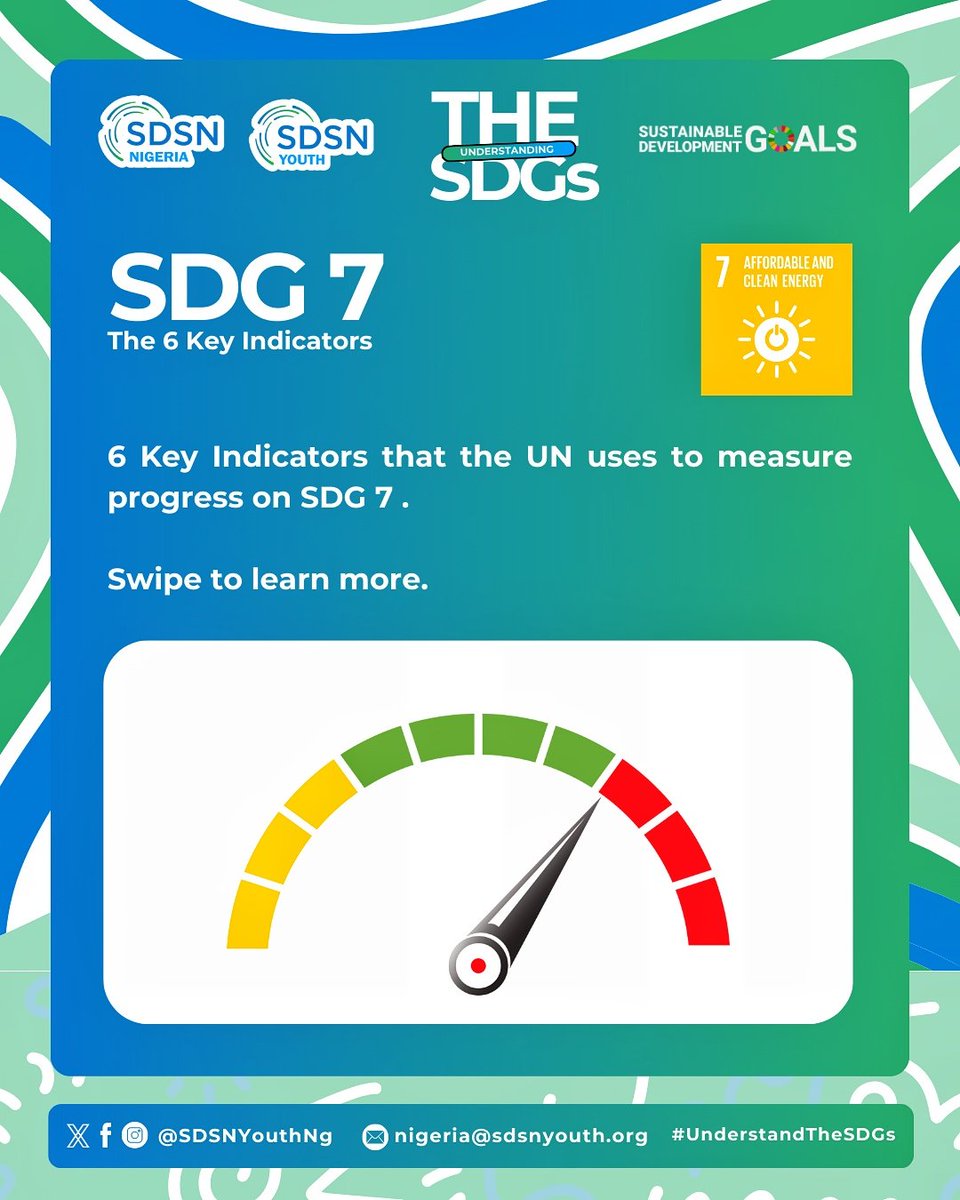 SDSNYouthNG's tweet photo. Behind every SDG are measurable indicators.
These tell us: Are we making progress… or just making promises?

As youth leaders, understanding the numbers helps us demand accountability and design smarter solutions.

Data = Power. https://t.co/7m7Yegr642