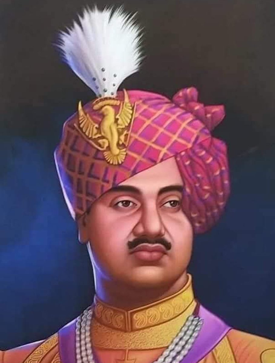 106GVV's tweet photo. અખંડ ભારતના એકત્રીકરણ માં પોતાનું સર્વસ્વ માઁ ભારતીના ચરણો સમર્પિત કરનાર ભાવનગરના પ્રજાવત્સલ રાજવી, નેક નામદાર અને સમગ્ર ભારતવર્ષનું ગૌરવ એવા મહારાજા કૃષ્ણકુમારસિંહજી ગોહિલની જન્મજયંતી નિમિત્તે કોટી કોટી નમન.

#bhavnagar | #maharajakrishnakumarsinhji | #106GVV https://t.co/ywf5ycqPov