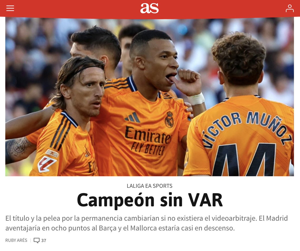 Están admitiendo que robando habrían ganado la Liga y no se sonrojan.