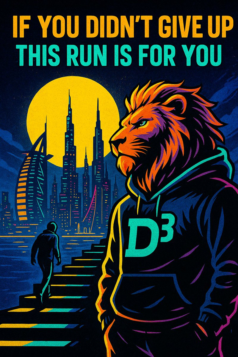 Keep on going, this run is for US.