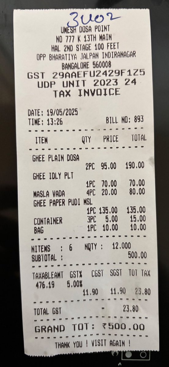 Hey <a href="/Swiggy/">Swiggy Food</a> <a href="/SwiggyCares/">Swiggy Cares</a> 
That’s a lot for over charging your customers like crazy, sending wrong items in the order and for the brilliantly shitty customer service by your bots. Also the customer care representatives have zero idea of what to say or do