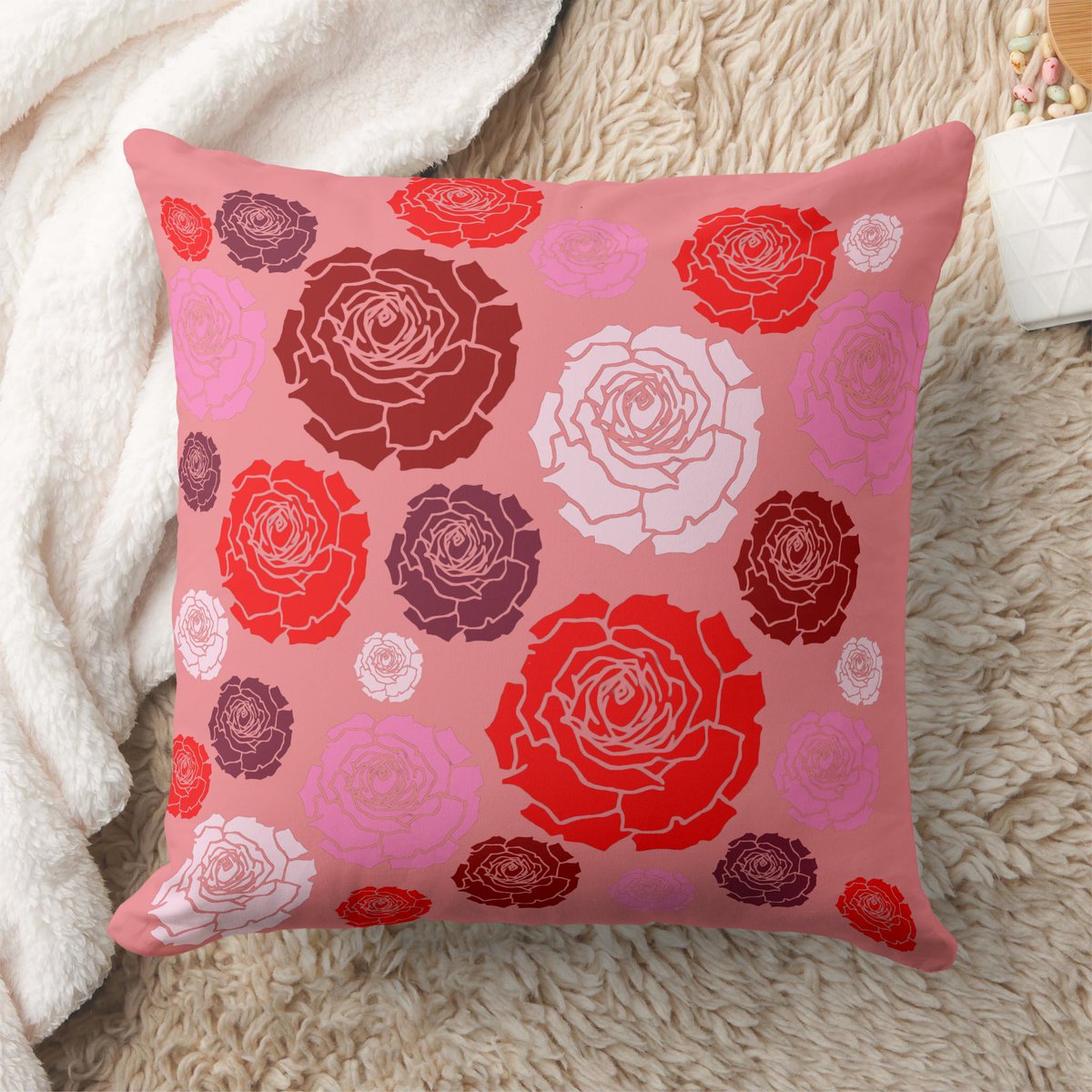 PDyaczenko's tweet image. Did you know that in ancient times, roses often symbolized secrecy, as in the phrase "sub rosa"? Add a touch of elegance to your space with this Pink Pillow with Rose Pattern. Find it at zazzle.com/pink_pillow_wi… #RosePattern #PinkPillow #HomeDecor #FloralDesign