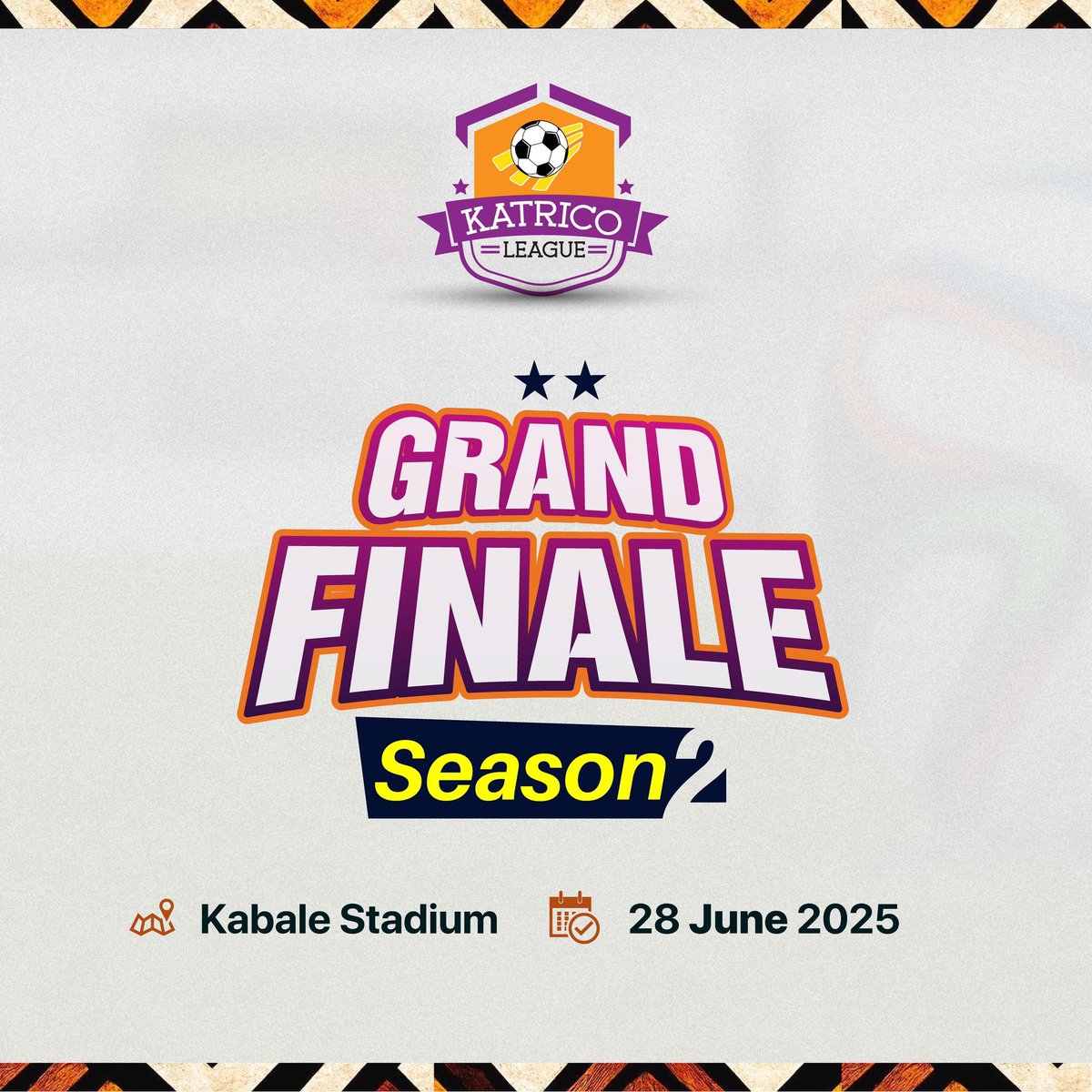 Katrico Sports League (@katricoleague23) on Twitter photo Here we go
#FinalOutingoftheKatricoLeagueSeason
#28thJune2025
#KabaleMainStadium
<a href="/OMUSIDI_FC_2016/">OMUSIDIFC π</a> <a href="/omwokifc2013/">Omwokifc</a> <a href="/Akacencefc_2009/">Akacencefc</a> <a href="/Symonagaba/">Simon Agaba</a> <a href="/atwebembeire14/">Mwene'Mzei4 (Owa'Kigezi)</a> Here we go
#FinalOutingoftheKatricoLeagueSeason
#28thJune2025
#KabaleMainStadium
<a href="/OMUSIDI_FC_2016/">OMUSIDIFC π</a> <a href="/omwokifc2013/">Omwokifc</a> <a href="/Akacencefc_2009/">Akacencefc</a> <a href="/Symonagaba/">Simon Agaba</a> <a href="/atwebembeire14/">Mwene'Mzei4 (Owa'Kigezi)</a>