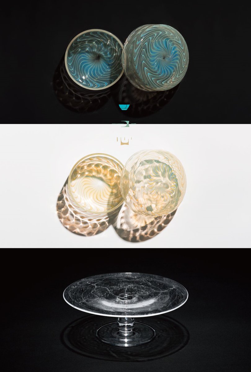 glass atelier えむに展 @うつわ謙心（東京）2024 | ＋＋glass