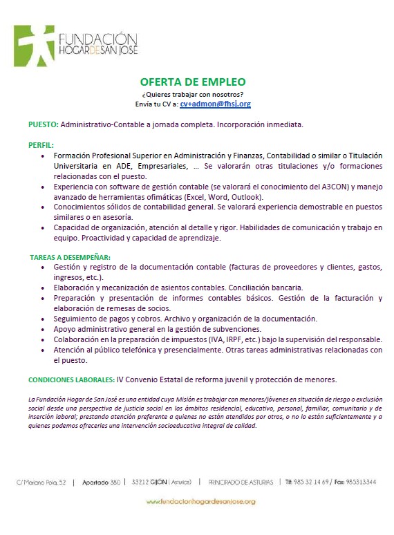 Fundación Hogar de San José tweet media