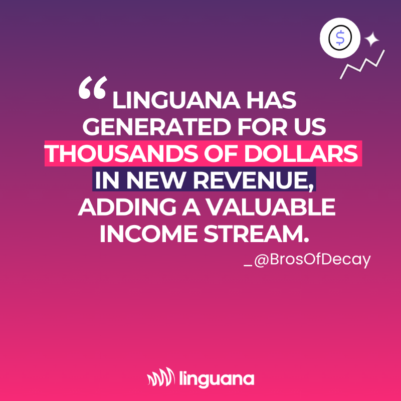 linguana_HQ's tweet photo. 1.5M views in 1 month - from new language channels alone. 
@brosofdecay partnered with Linguana to bring their stunning urban exploration videos to fans in 5 new languages.
Result? More views. More revenue. No extra work
#CreatorEconomy #YouTubeLocalization