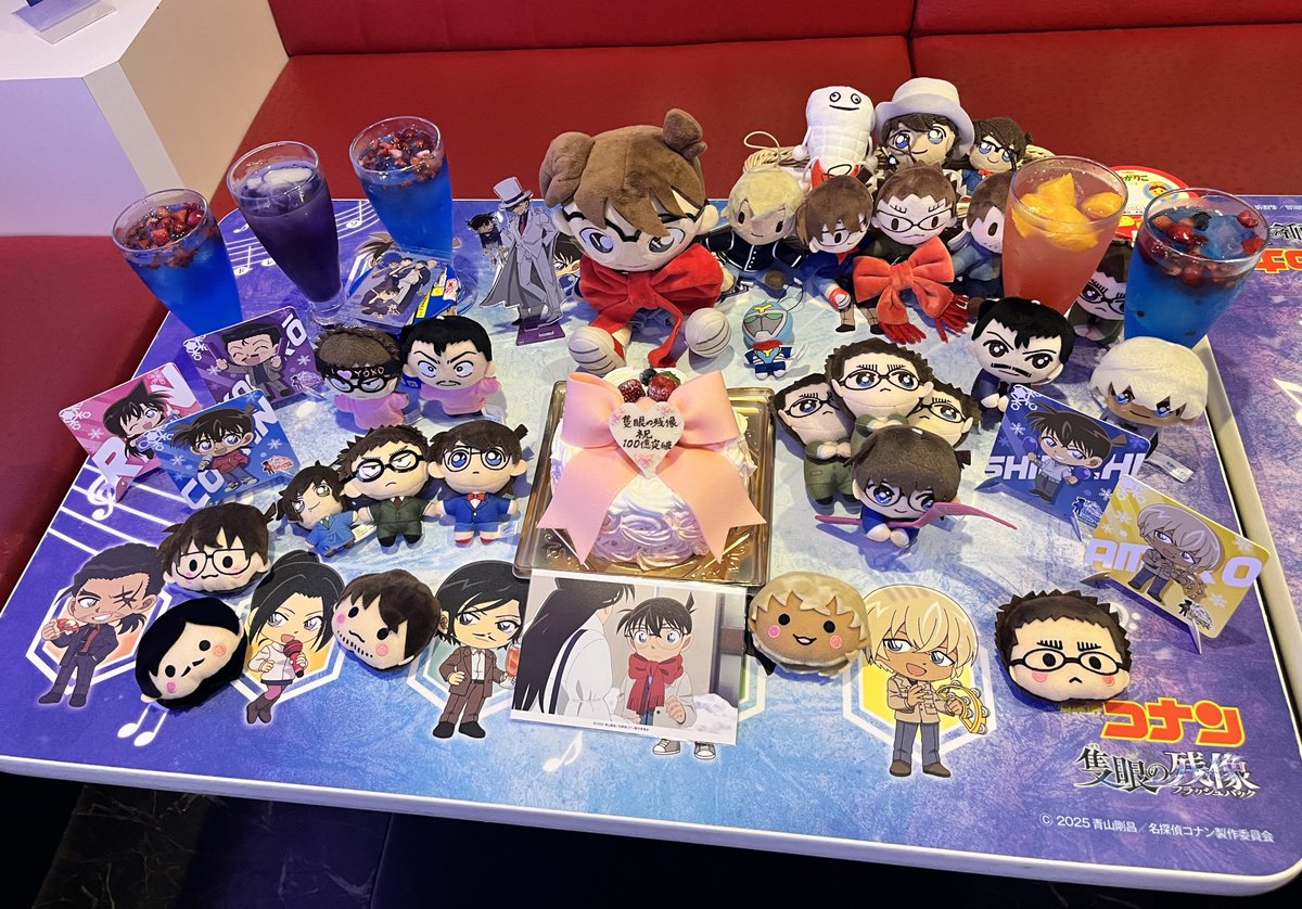 今日は展望台行って謎解きしてコラボルームで100億お祝い！🎉
映画話もいっぱい出来て楽しかったー！✨