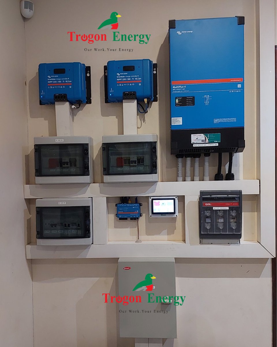 EnergyTrogon's tweet photo. Tired of load shedding? ⚡
At Trogon Energy, we offer reliable solar installation services for homes, businesses &amp; farms.
✅ Cut your ZESA bill
✅ Get backup power
✅ Go green 
Let’s power your world, the smart way
☎️0776391167 
#SolarEnergy #Zimbabwe #TrogonEnergy #LoadShedding https://t.co/Tje8mEpzmT