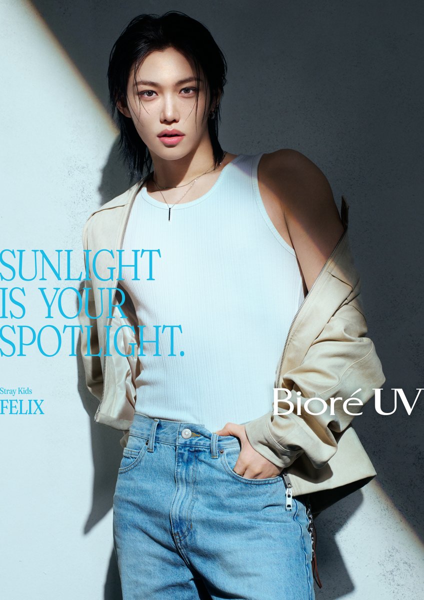 "SUNLIGHT IS YOUR SPOTLIGHT."​

ถึงเวลาเปล่งประกายท่ามกลางแสงแดด 
บิโอเร ยูวีพร้อมซัพพอร์ต ให้คุณก้าวไปให้สุด ​

#BioreUV​
#SKZ​
#StrayKids​
#SUNLIGHTISYOURSPOTLIGHT https://t.co/iPi801qDa0