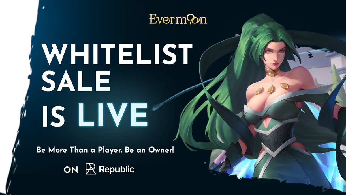 EverMoon_nft's tweet photo. 🕹️ Evermoon Whitelist Offering Is Now Live!

Gaming is evolving — and now you can be more than just a player.

Join: https://t.co/PIMaRbG7Ee

This is your exclusive chance to explore co-ownership in the next generation of Web3 gaming.
 ⚡ Limited time. Limited quota allocations.
 ✅ Special privileges.
 ✅ Early access for our community and eligible investors.

🔒 On @joinrepublic via Reg D. Invest responsibly. For qualified investors only. Disclaimer: This is not an offer or solicitation to the general public.