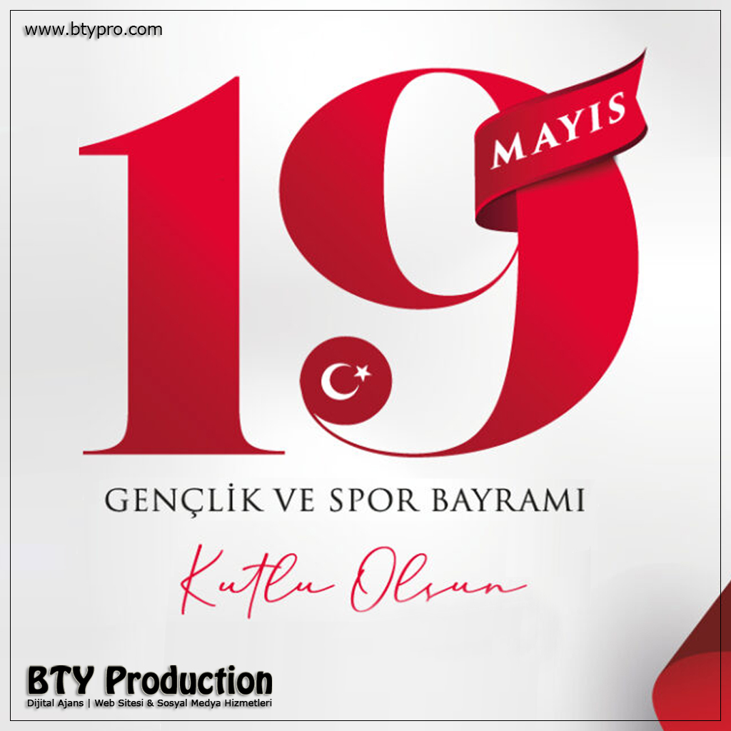 btypro's tweet photo. #19Mayıs Gençlik ve Spor Bayramımız Kutlu Olsun... 🇹🇷 #DijitalAjans #BTYProduction #WebSitesi #SosyalMedyaHizmetleri #DijitalReklam #BTYPro #DijitalReklamAjansı #DijitalAjansİzmir https://t.co/ytaU50lWPM