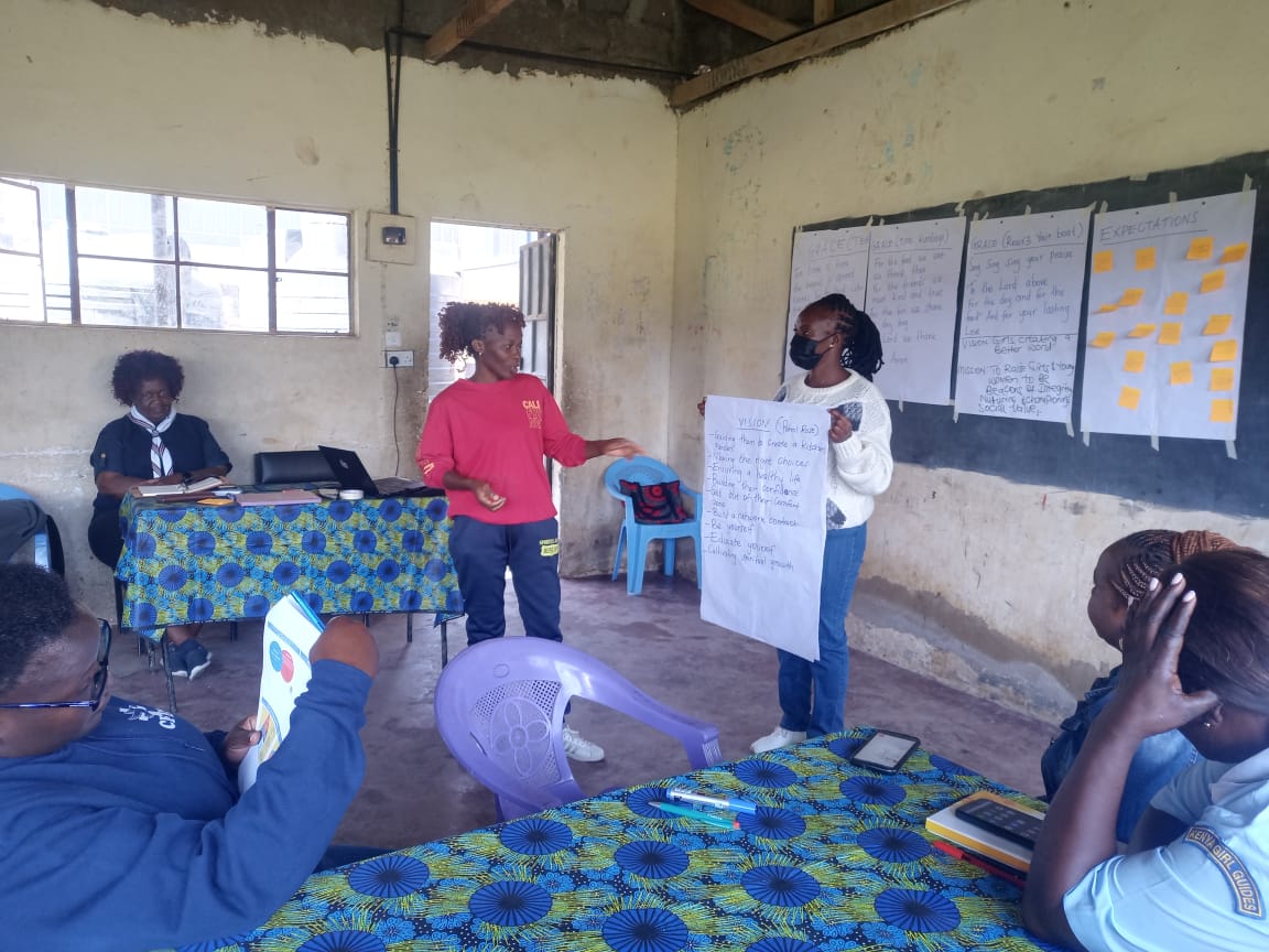 KenyaGirlGuides's tweet image. On 17th May 2025, newly appointed Guide Leaders from Nakuru County participated in an Introductory Training on Guiding. Upon completion, they are now equipped to establish new Girl Guide units within their respective schools.

#KGGA #GirlsCreatingaBetterWorld #HerTheFutureLeader