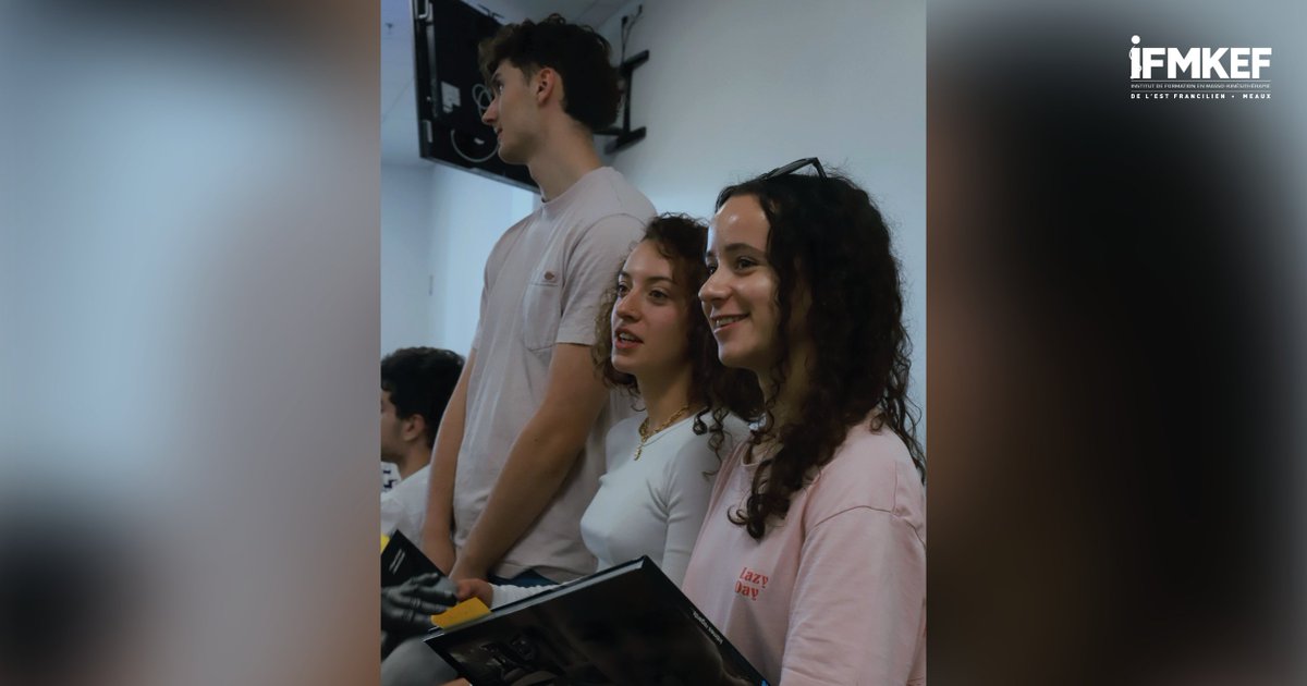ifmk_ef's tweet photo. Un Logo pour le Lab' 🔬

Résultat et remise des prix suite au concours organisé pour définir le logo du laboratoire de recherche de l'IFMK EF - le Lab' 🏆

Bravo à tous les participants et félicitations à Sofia ZAOUI qui remporte le concours ! 👏🏼 https://t.co/Dcg5GifvkR