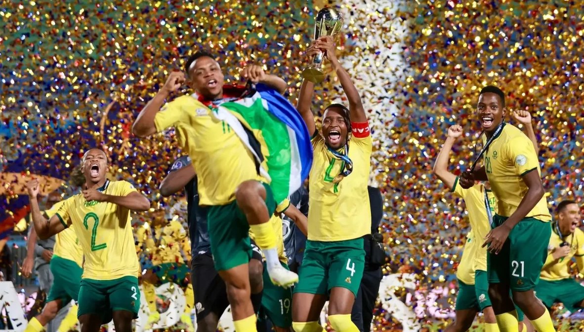 From the Red and Black of Parktown to the Green and Gold of our nation - Gopolang Taunyana (Class of 2024) stood tall as the SA U20 side made history—winning our first-ever AFCON U20 title!🏆🔥
We are incredibly proud of you, Gopolang, and the SA U20 squad!
Well done, men!
#ARISE