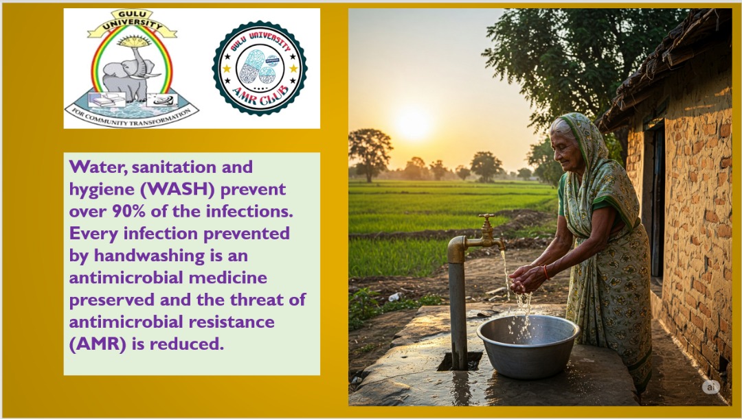 Gulu University AMR Club (@amrgulu) on Twitter photo It's good practice to maintain good personal hygiene and sanitation in this fight against AMR ✍️. It's good practice to maintain good personal hygiene and sanitation in this fight against AMR ✍️.