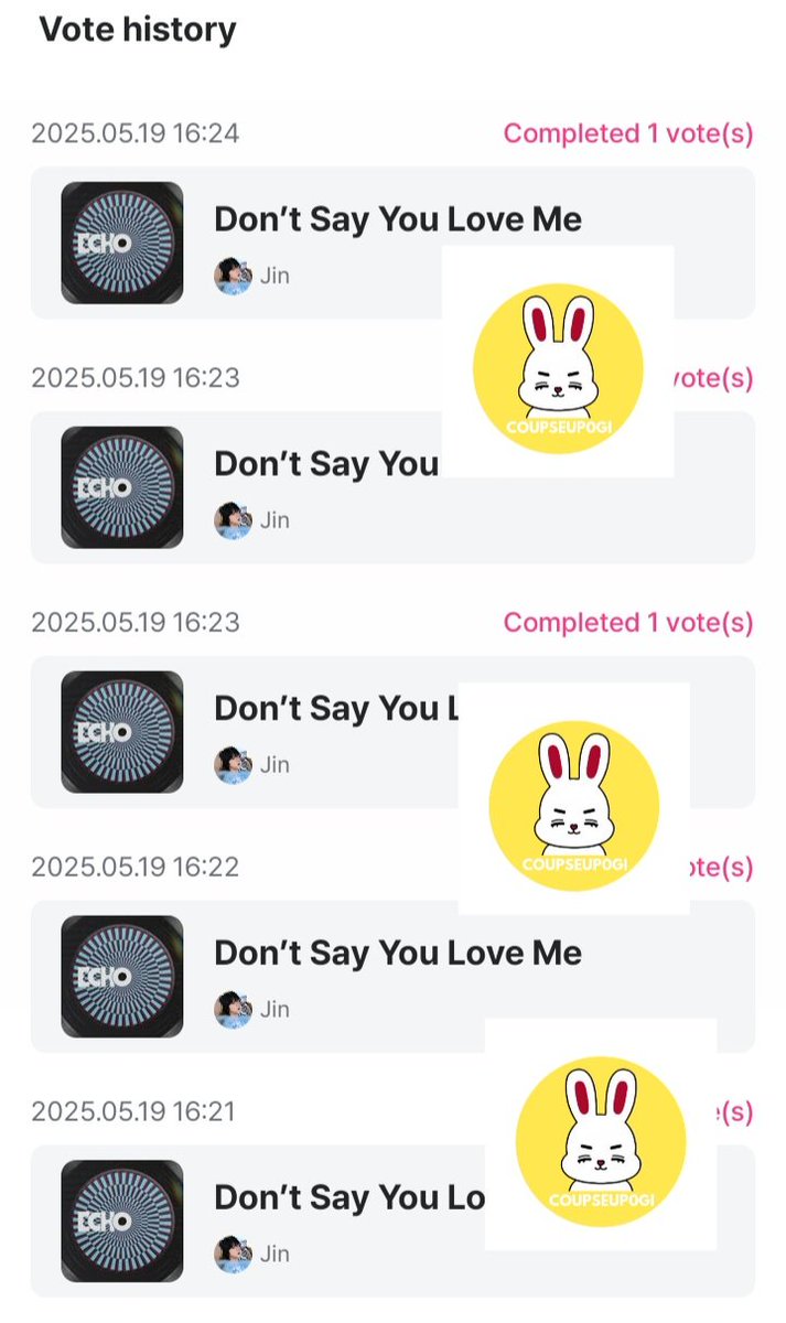 coupsofmimi's tweet photo. M COUNTDOWN PRE VOTE | on going - #nowvoting
JIN's DON'T SAY YOU LOVE ME is nominated on M Countdown Pre Voting. Cast your votes before voting resets!
π: Monday 11:59PM KST
π: Top 1
βοΈ: Download MNET+, Create acc, Go to 'M Countdown', & Vote 5x.
π: https://t.co/Z8cSbpbyzO https://t.co/5AaZ1fzHJr