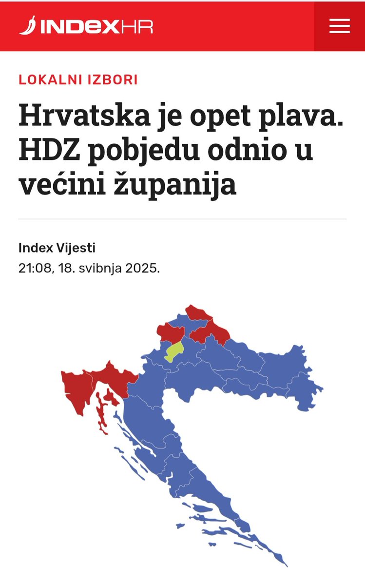 Hajdaš Dončić: "Hrvatska će se se mijenjati na lokalnim i regionalnim izborima, i taj naš ‘crveni val‘ ne može zaustaviti više nitko u Hrvatskoj."
Toliko o tome.