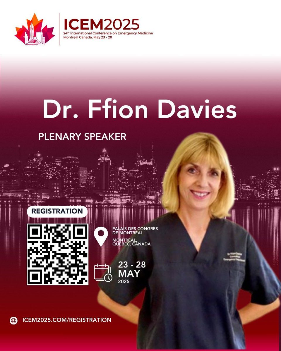 ifemglobal's tweet photo. We are just 6 days away from #ICEM2025. In case you haven't made up your mind, here are 4 of our star plenaries who's talks you won't want to miss!

Drs. Ffion Davies, Saleh Fares, Lise Mumporeze and Simon Carley.

https://t.co/7VCaOklfyZ https://t.co/S2z2RWKQKU