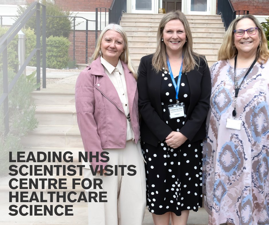 NHS England's Deputy Chief Scientific Officer, Professor Dee Ripley, has visited our Colchester Campus to help celebrate the first anniversary of our Centre for Healthcare Science.

Find out about her visit and the work of the Centre:
brnw.ch/21wSKHV