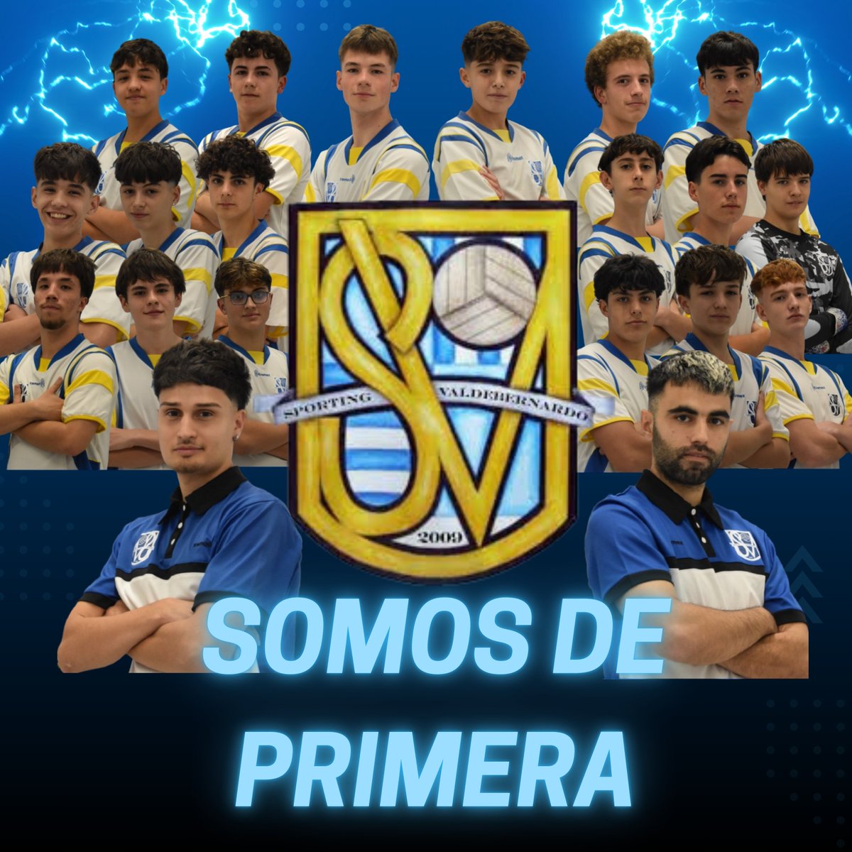 Ascenso a primera.

Nuestro cadete A ascendió a primera tras imponerse por 3-0 al Innova Moratalaz

El Sporting es un club de primera😆