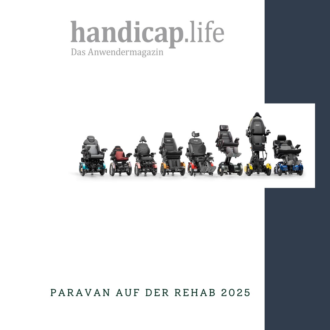 Werbung/Anzeige

Hier findet ihr PARAVAN:
👍 22. bis 24. Mai in Karlsruhe, Halle 2, Stand C26

#Handicaplife #REHAB2025 #PARAVAN #MagazinMomo #MomoMagazin #MobilitätErleben #Elektrorollstuhl #SpaceDrive #Behindertenmobilität #FahrschuleMitHandicap  #SelbstbestimmtLeben