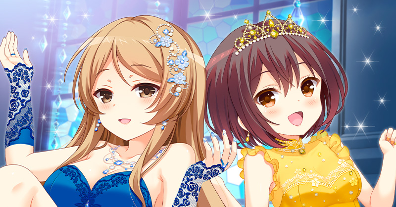 ★【未使用】ガールフレンド(仮) 4周年記念ミストグラフ 集合 ミストトレインガールズ～霧の世界の車窓から～』蒼の彼方の