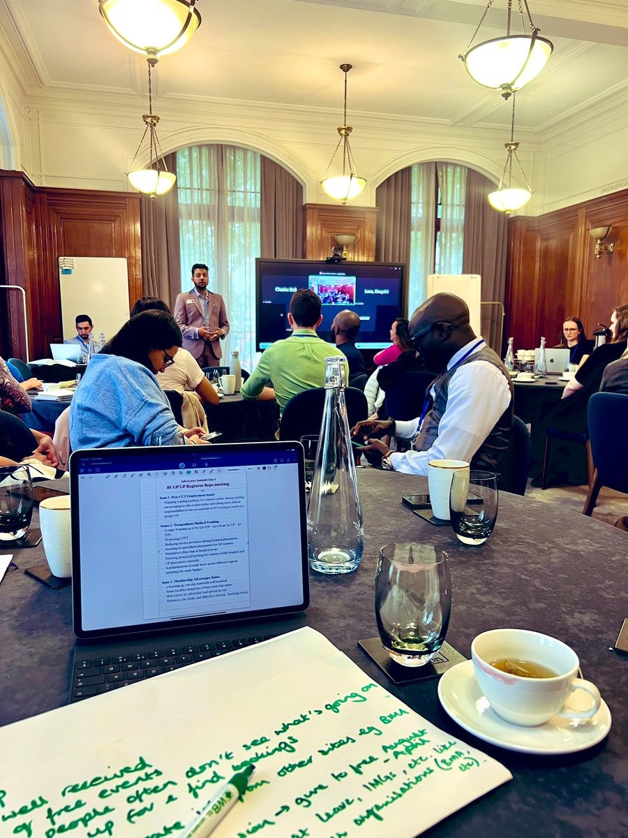 yusrashmi's tweet photo. From GP trainee to shaping GP training!

Energising discussions on post-CCT employment issues, visa sponsorship for IMGs, postgraduate training reform and making membership more meaningful. 

Grateful to represent GP Registrars and drive change from within. 💭 https://t.co/TxoGejt8A9