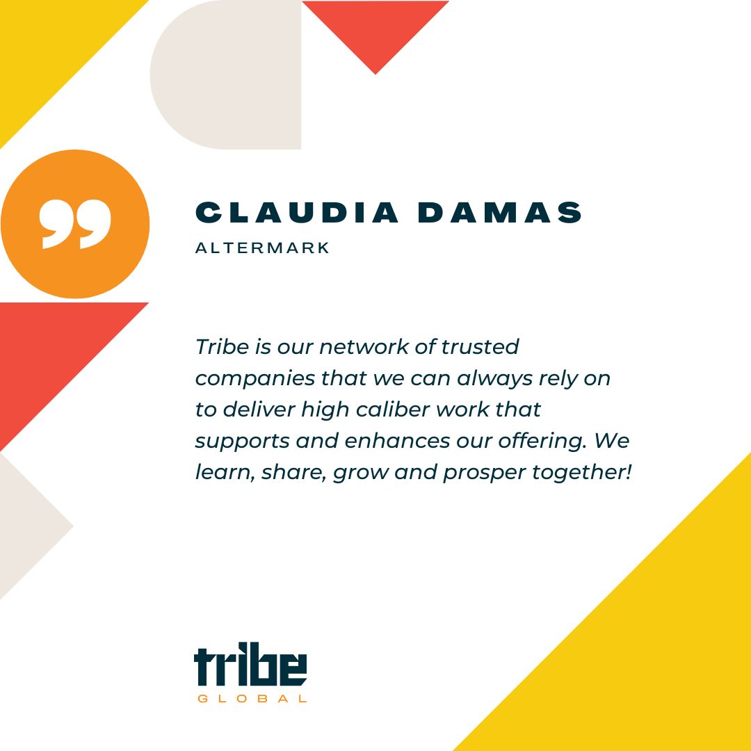 For <a href="/Altermark/">Altermark</a>, Tribe Global is more than a network. It's is a #community where #learning, sharing and growing together leads to stronger work and lasting #partnerships.

We asked them why they joined our community. This is what their Partner &amp; CEO Claudia Damas said.