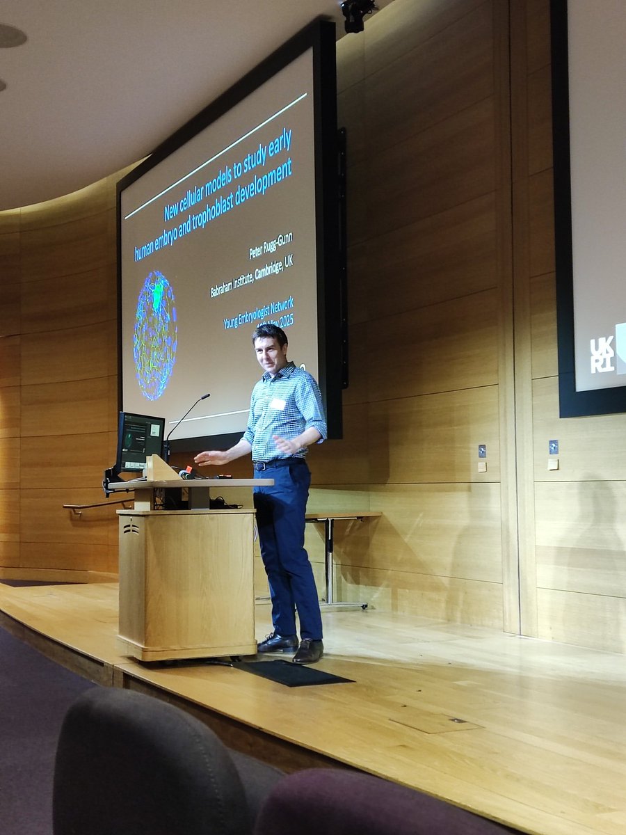 YEN 2025 has officially started! Kicking off today with Peter Rugg-Gunn presenting their impressive in vitro system of implantation and post-implantation development