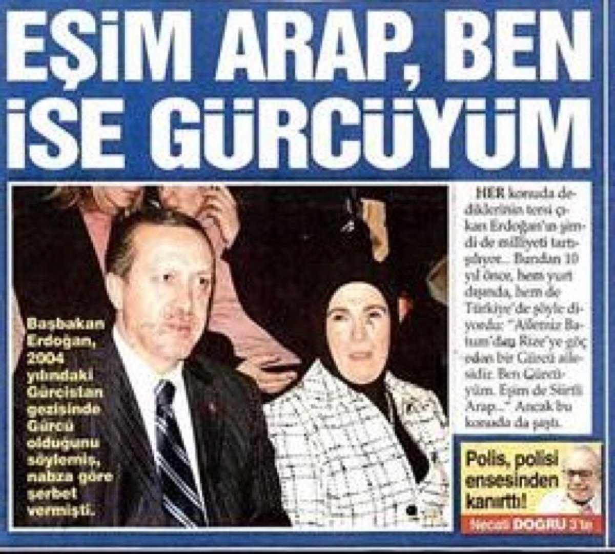 Aaaaa Tayyip Türk değilmiş mi?!?!😜