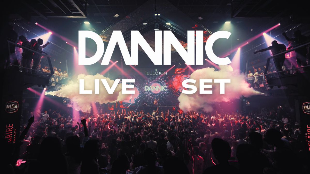 dannic's tweet image. 🚨 DANNIC LIVE @ ILLUZION 2025 youtube.com/watch?v=XnFBCm…