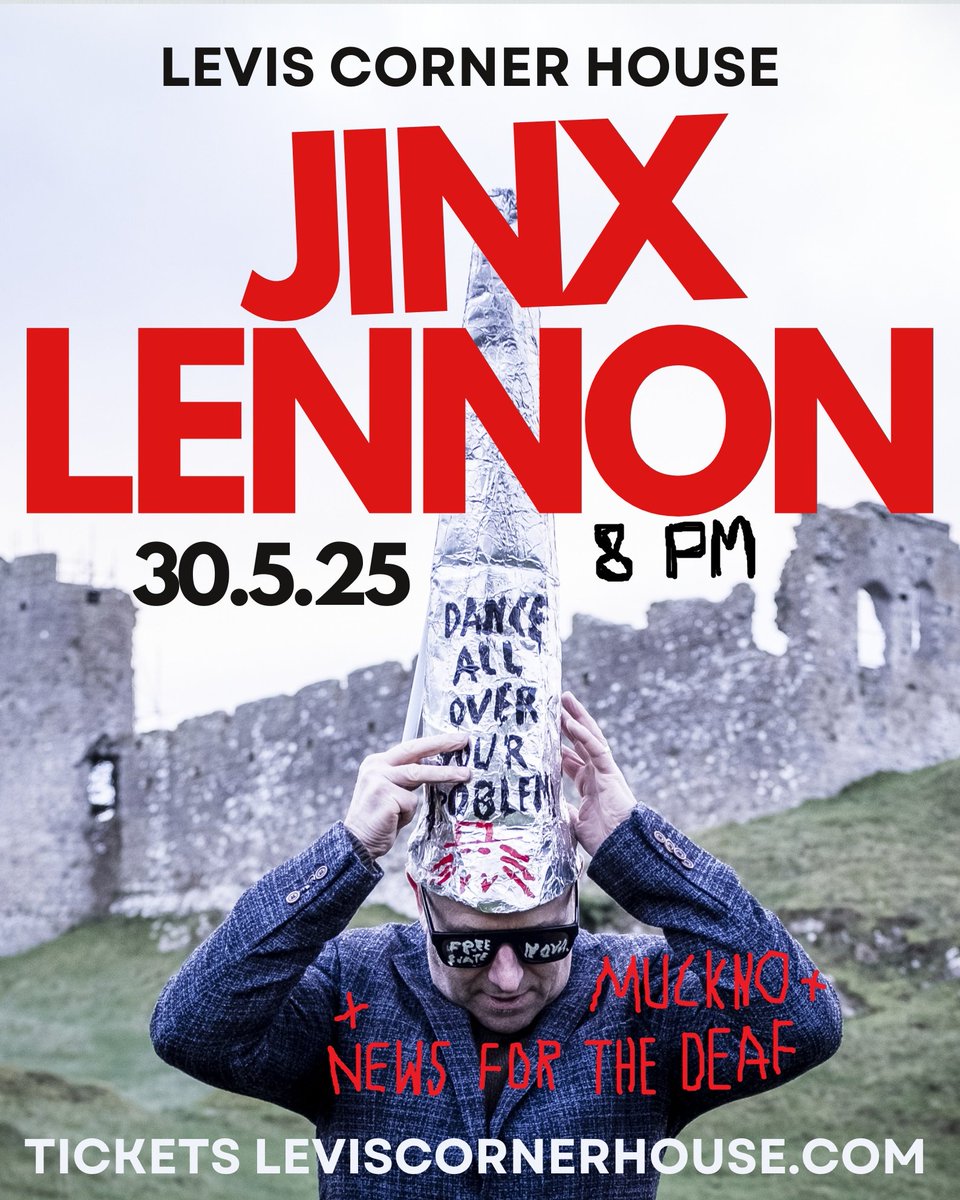 JINX LENNON (@freestatenova) on Twitter photo #jinxlennon <a href="/FREESTATENOVA/">JINX LENNON</a> Ploughing through 'The Hate Agents Leer At The Last Isle of Hope' tour Next week we are in our West Cork favourite spot <a href="/LevisBallydehob/">leviscornerhouse</a> with the mad skills filled sets from News For The Deaf and Jamie Muckno tickets leviscornerhouse.com/events/jinx-le… #jinxlennon <a href="/FREESTATENOVA/">JINX LENNON</a> Ploughing through 'The Hate Agents Leer At The Last Isle of Hope' tour Next week we are in our West Cork favourite spot <a href="/LevisBallydehob/">leviscornerhouse</a> with the mad skills filled sets from News For The Deaf and Jamie Muckno tickets leviscornerhouse.com/events/jinx-le…