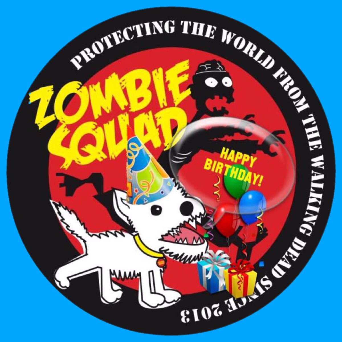 🎂Wishing a very 🎁HAPPY BIRTHDAY🎉 to HERBIE's DAD from Leada Billy &amp; your ZombieSquad pals.🎈 We hope you have a pawsome time celebrating your special day, pal. RaaAAA!! 
❤️💛🎂🎈🎁🍾🍷🎉
<a href="/BonzoBaggins/">Keith Lodge p.a to Herbie Herbert 🇬🇧❤️🇺🇦</a> <a href="/ZombieSquadHQ/">ZombieSquadHQ💖💚🧡💚🩵©</a> #ZSHQ