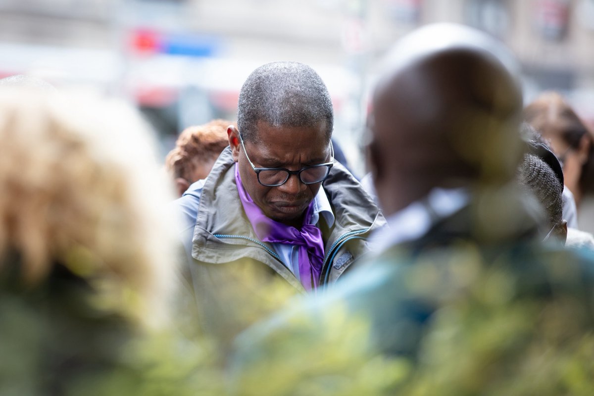 📜 “The time has come to reclaim the anti-racist vision”

▫️Former WCC Gen. Secretary Konrad Raiser calls churches to confront racism &amp; colonial legacies at the #WCC Berlin Conference. ✊🏾🌍

🔗 oikoumene.org/news/reclaimin…
#BerlinConference2025