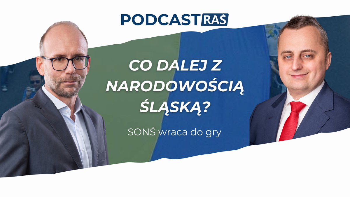 Już dziś o 1⃣9⃣➗0⃣0⃣ premiera Podcastu RAŚ. Śląski punkt widzenia 💛💙
Subskrybuj na: 
YT ▶️youtube.com/@RASlaska
Spotify ➡️open.spotify.com/show/7JSE2RUv3… 
Patronite  patronite.pl/autonomia