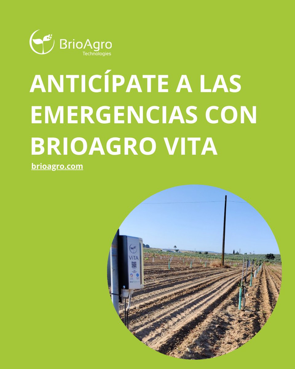BrioAgro ViTA, anticipa las necesidades de tus cultivos y activa riegos de urgencia al instante. Nuestra tecnología predictiva te permite mantener tus plantas a salvo justo en los momentos clave.

Descubre más: 🌐 brioagro.com/es

#BrioAgroViTA #brioagro