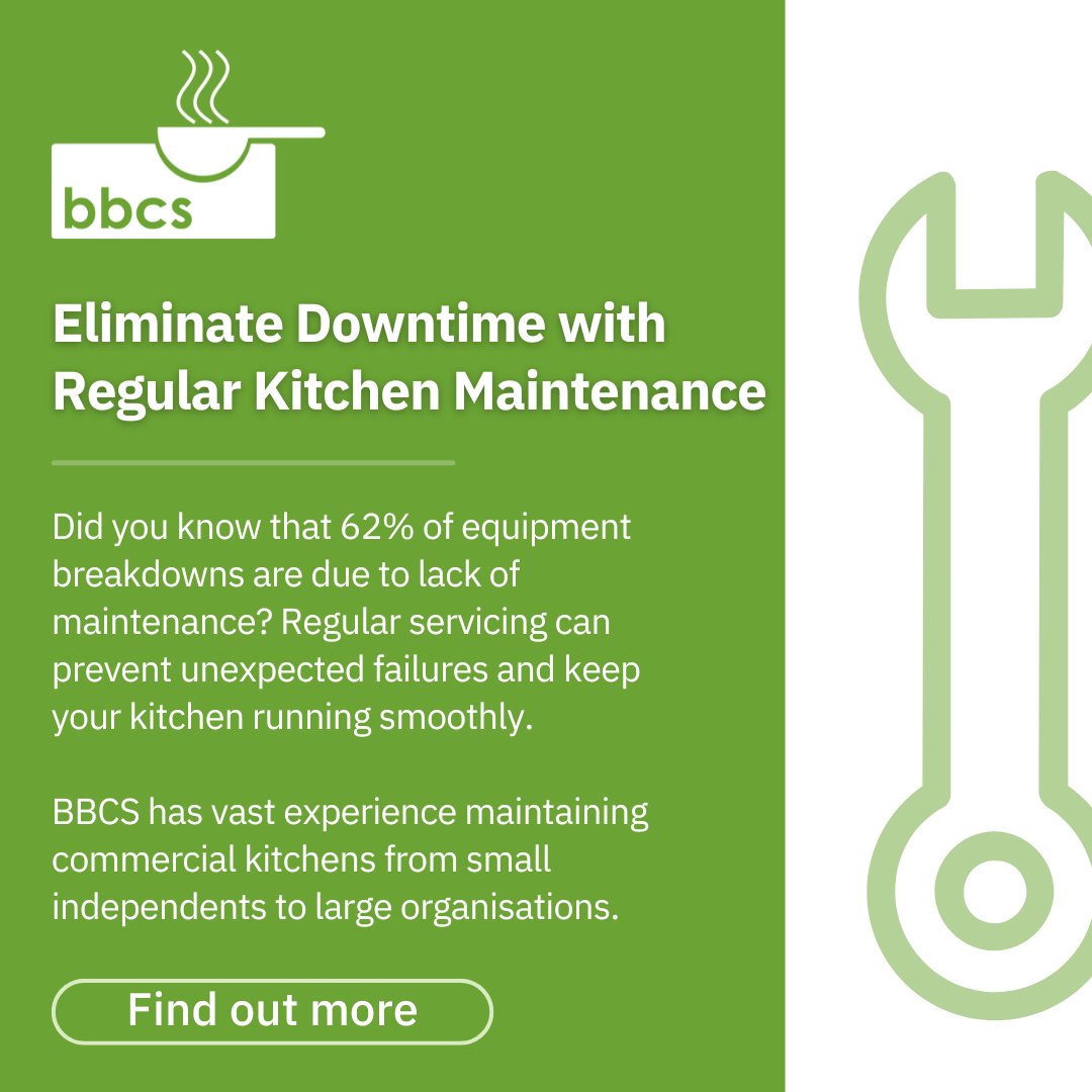 Prevent downtime before it happens!

Regular maintenance can save you from unexpected breakdowns. Trust BBCS Ltd to keep your kitchen running smoothly.

#PreventiveMaintenance #KitchenCare #BBCSLtd #StayOperational