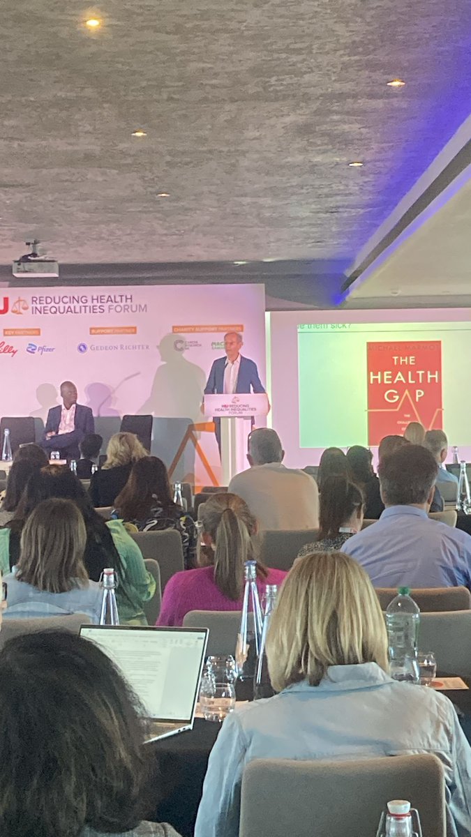 HSJevents (@hsjevents) on Twitter photo Powerful keynote at #HSJHealthInequalities as <a href="/MichaelMarmot/">Sir Michael Marmot</a> unpacks the roots of health inequality, from socioeconomic barriers and austerity to structural racism, and calls for urgent policy reform to drive equity in healthcare Powerful keynote at #HSJHealthInequalities as <a href="/MichaelMarmot/">Sir Michael Marmot</a> unpacks the roots of health inequality, from socioeconomic barriers and austerity to structural racism, and calls for urgent policy reform to drive equity in healthcare