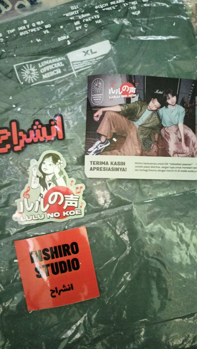 uuordfangs's tweet photo. kaget juga tbtb dateng pas lgi ga di rmh 😭😭 @LunarianID @inshirostudio @A_LuluJKT48 #LuluNoKoe #LLCKP https://t.co/UD6jv3qnJS