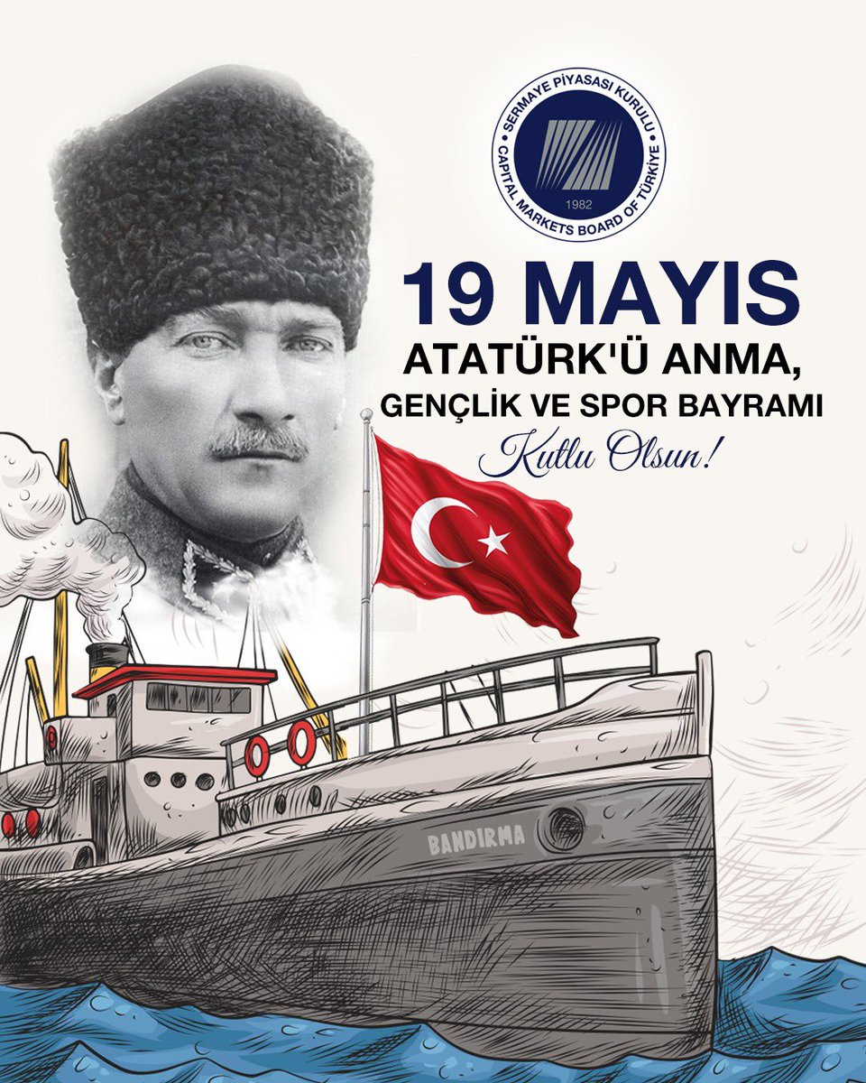 Manda,himaye,sömürge ve işgale karşı direnişin başlayıp Türkiye Cumhuriyeti devletinin temelinin atıldığı gün olan 19 Mayıs Atatürk'ü Anma Gençlik ve Spor Bayramımız kutlu olsun.