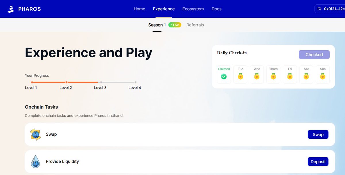 Pharos Testnet is Live Season 1
Join now- testnet.pharosnetwork.xyz/experience?inv…