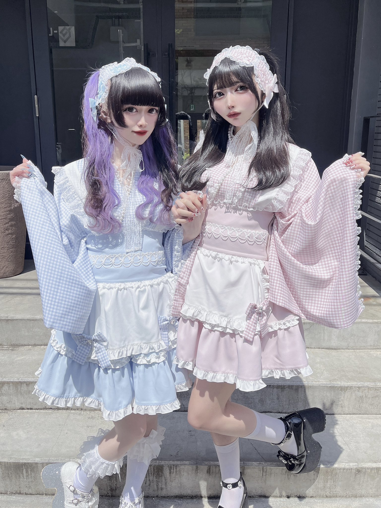 Ank Rouge ギンガムメイド浴衣ドレス Ank Rouge on X: 