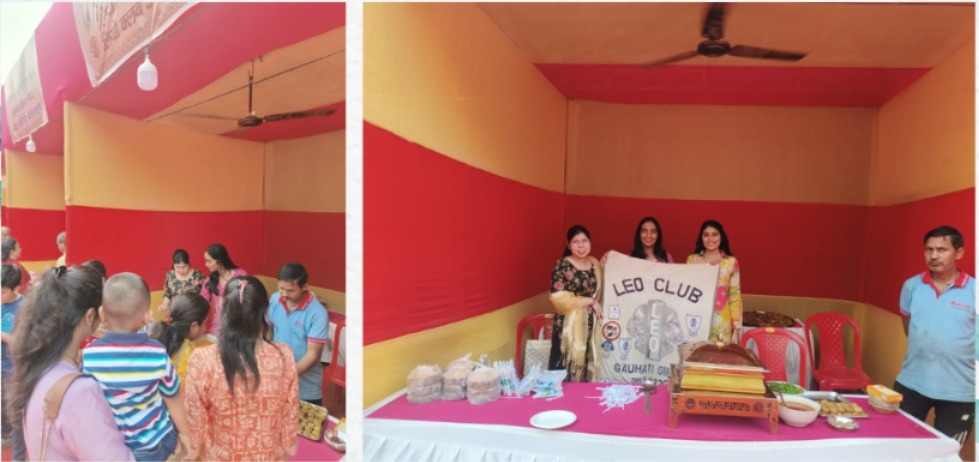 lcgauhatigirls's tweet photo. On 31st March, 2025, we the members of Leo Club of Gauhati Girls, in collaboration with the Lions Club of Gauhati, successfully carried out a service activity on the occasion of Gangaur at Lachit Ghat, M.G. Road 🌸 
#Gangaur2025 #CulturalHarmony #ServingTheCommunity #lcgg #lion https://t.co/Req4tOoOq1