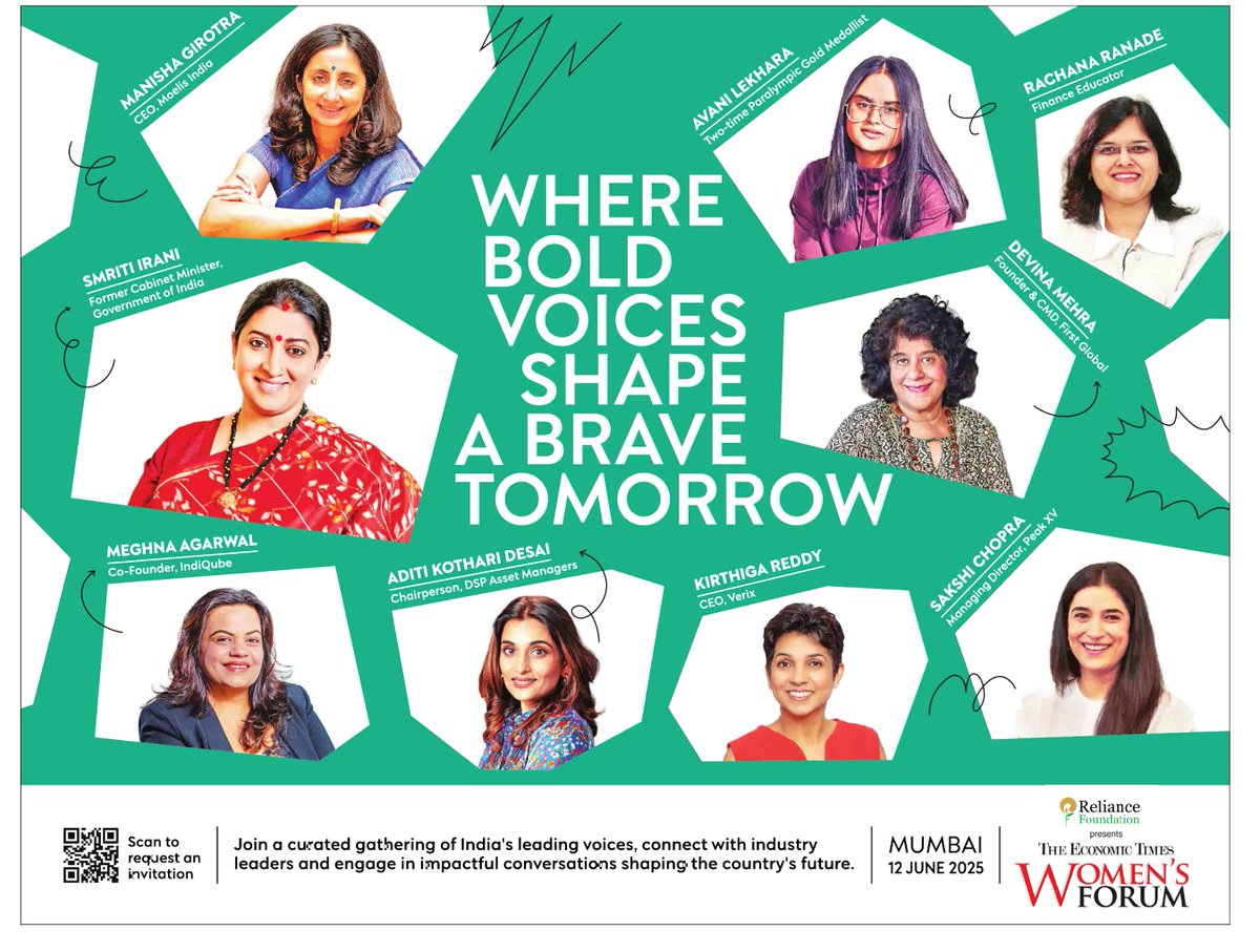 Something powerful is coming.💥

On June 12 in Mumbai, some of India’s boldest voices gather to shape a brave tomorrow.

Join the gathering. Be part of the conversation!