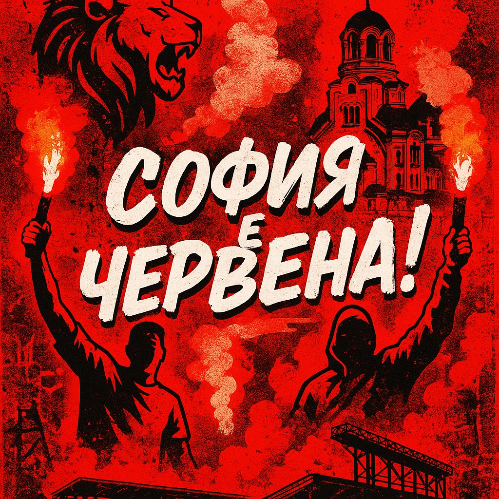 CSKASupporters's tweet photo. София е червена! България е червена!
‼️ЧЕРВЕНО Е ВСИЧКО НАВРЕД‼️
#ЦСКА #ЦСКАСофия #СекторГ #УлтраЦСКА #СевернаТрибуна #София #България #CSKA #CSKASofia #SectorG #UltraCSKA #NorthStand #Sofia #Bulgaria https://t.co/dQfNqeVevz