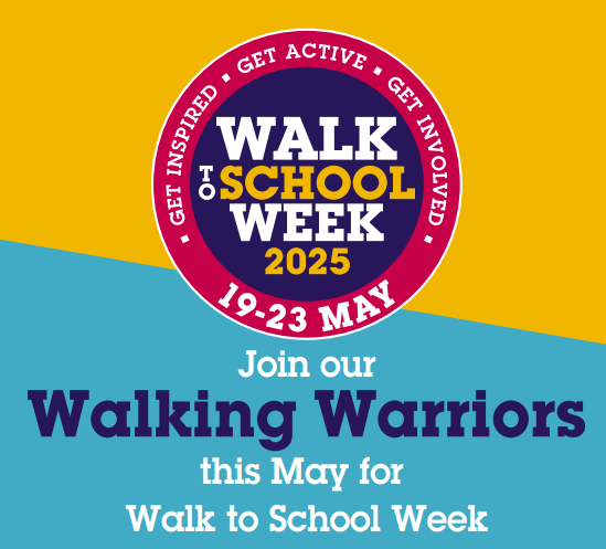 It's Walk to School Week! Walking to school isn’t just a great way to start the day—it’s a simple way to boost health, reduce congestion, and help the environment!
