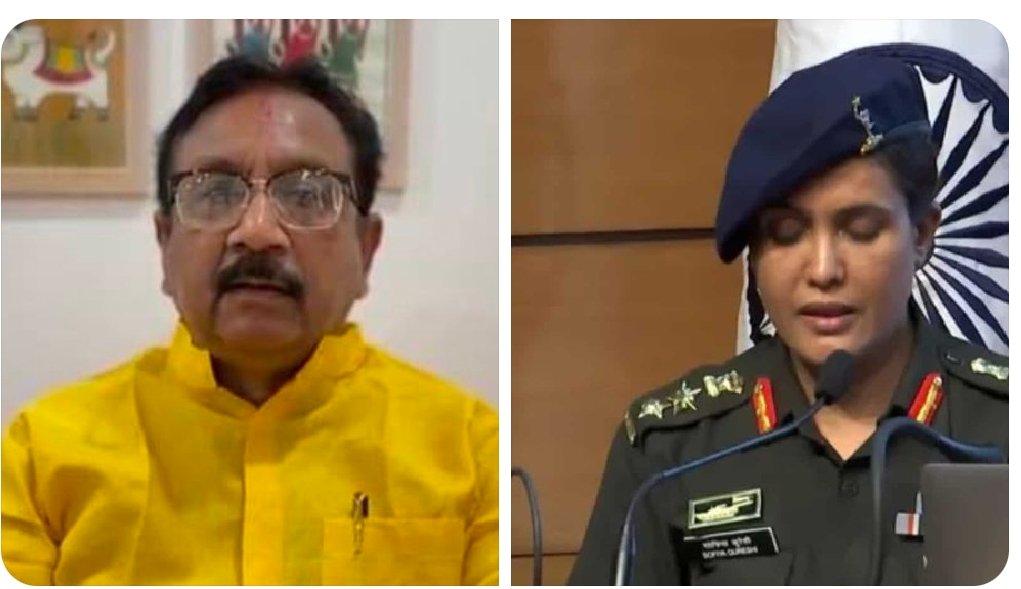 गलत बयाँ की सजा है सुप्रीम फटकार,
मर्यादा रखें, न बोलें शब्द जो हों बेकार।

#VijayShah
#SofiyaQureshi 
#SofiaQureshi 
#IndianArmy 
#SupremeCourtofIndia 
#SupremeCourt सुप्रीम कोर्ट
#JyotiMalhotra