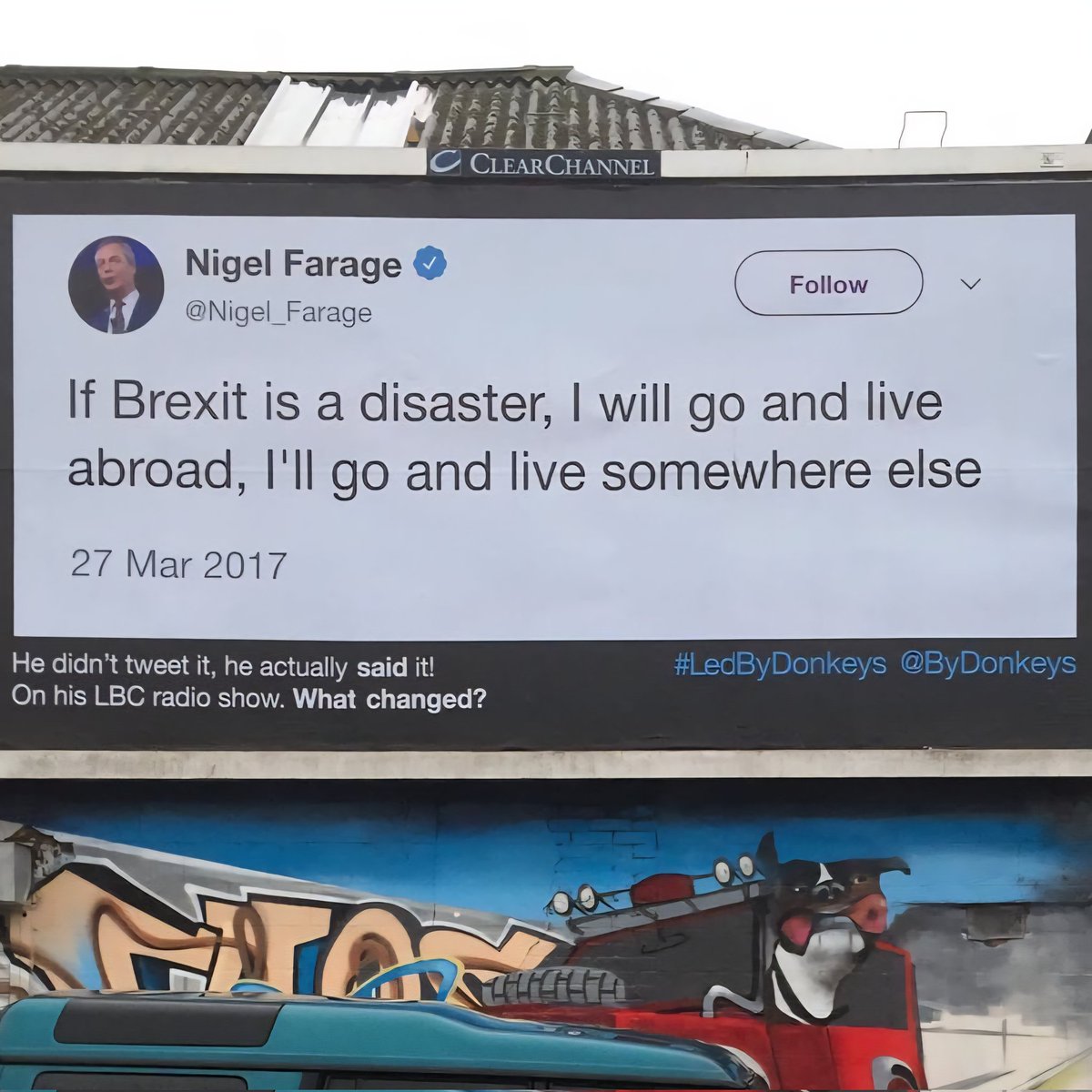 AndyRejoinEU's tweet photo. A reminder that Farage never keeps his word. 

Brexit has failed. There are no benefits. #RejoinEU https://t.co/g1SdAtwZRl