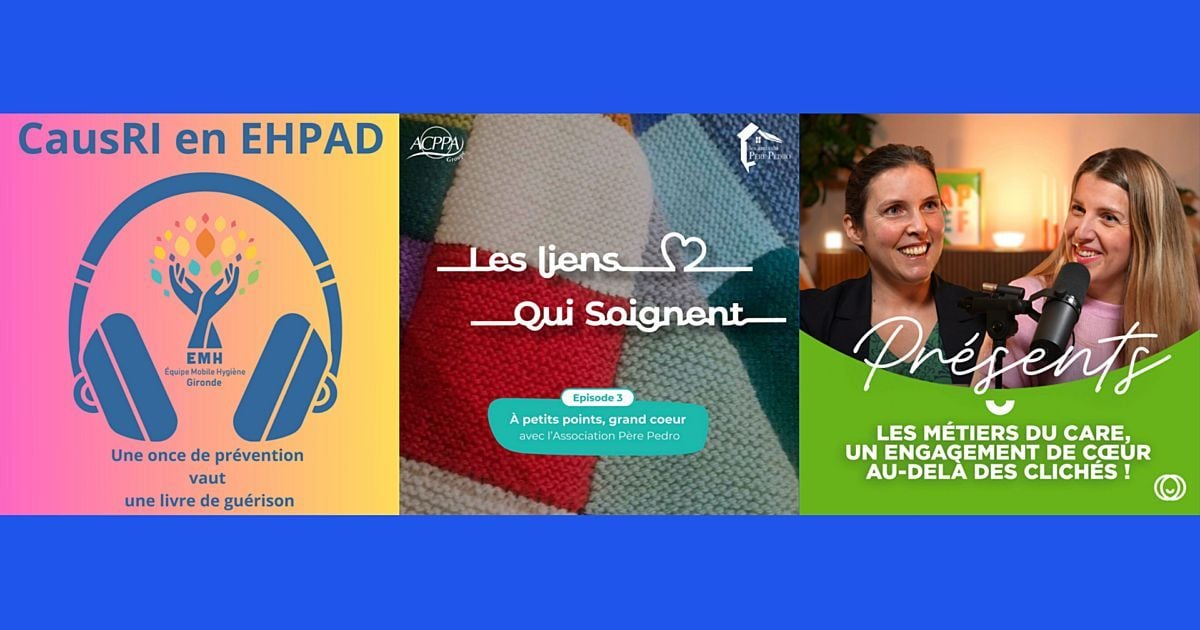 🎧 Hygiène, #Ehpad, domicile : le grand âge en #podcast. Zoom sur trois nouvelles émissions pour les pros… et les autres 👉 buff.ly/j670Q4j
